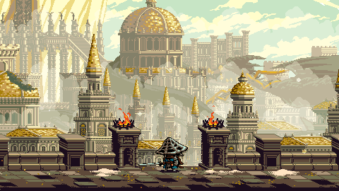 Leyndell, animated pixel art